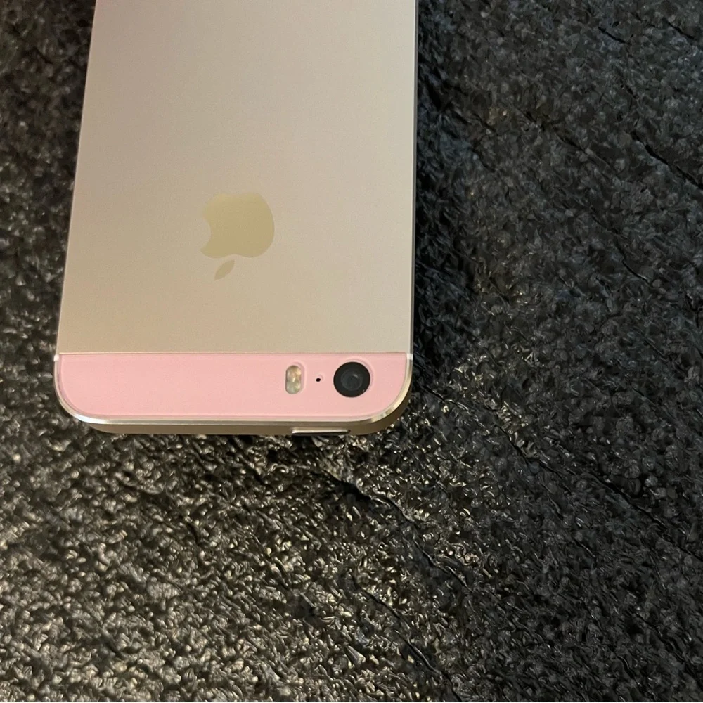 iPhone 5se 1st Gen 32gb Gold Housing + Pink Top /Bottom glass Factory Unlocked